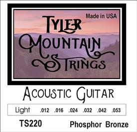 Tyler Mountain TS220 Acoustic Guitar Strings Light-Phosphor Bronze