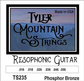 Tyler Mountain TS235 Resophonic Guitar Strings Phosphor Bronze