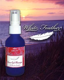 White Feather Rose Gel Masque with Marine Complex-2 oz.