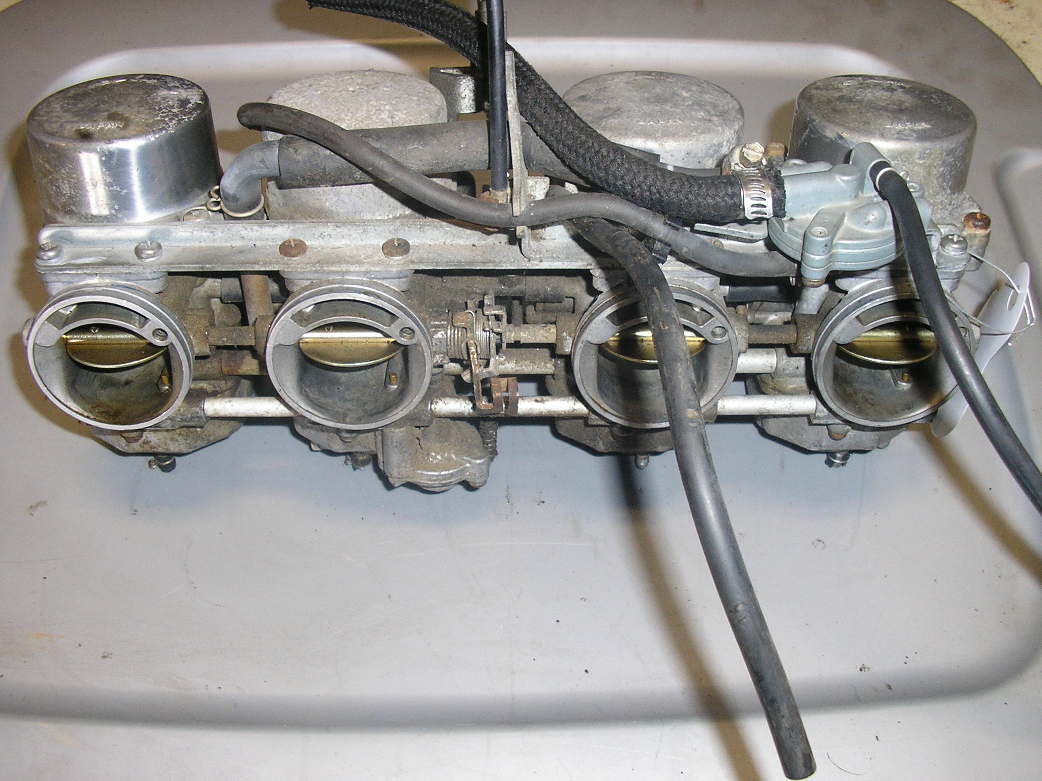 How to adjust honda motorcycle carburetor #4