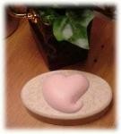 Oatmeal, Milk and Honey Heart Soap