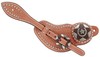 Buckaroo Style Spur Straps in Natural Finish by Ozark Leather
