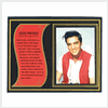 Elvis Biography Plaque