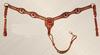 Horseshoe Accent Western Show Breast Collar by Ozark Leather