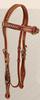Horseshoe Accent Western Show Browband Headstall by Ozark Leather 