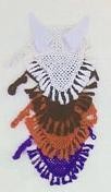 Crocheted Fly Nets With Tassels For Ponies