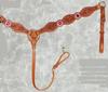 Purple Rhinestone Breast Collar by Ozark Leather