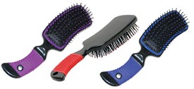 Curved Handle Mane Brush