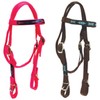 Nylon Pony Headstall with Overlay