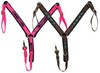 Nylon Pony Breast Collar with Overlay
