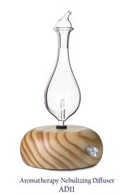 Nebulizer-Diffuser-Rounded Light Wood Beech Base