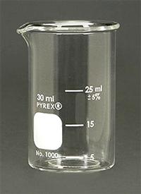 30 ml. Pyrex Glass Beaker
