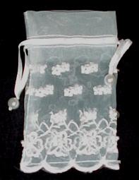 Sachet Bag-Sheer Embroidery