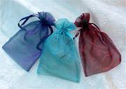 Organdy Gift Bag - Two Tone - Large