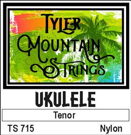 Tyler Mountain TS715 Ukulele Strings Tenor-Nylon
