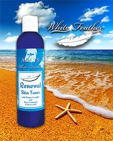 White Feather Renewal Skin Toner with Marine Complex-8 oz.