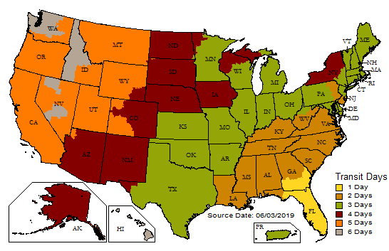 UPS Shipping Times