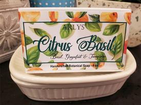 Citrus Basil Botanical Soap