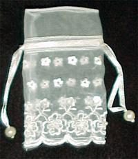 Sachet Bag-Sheer Embroidery